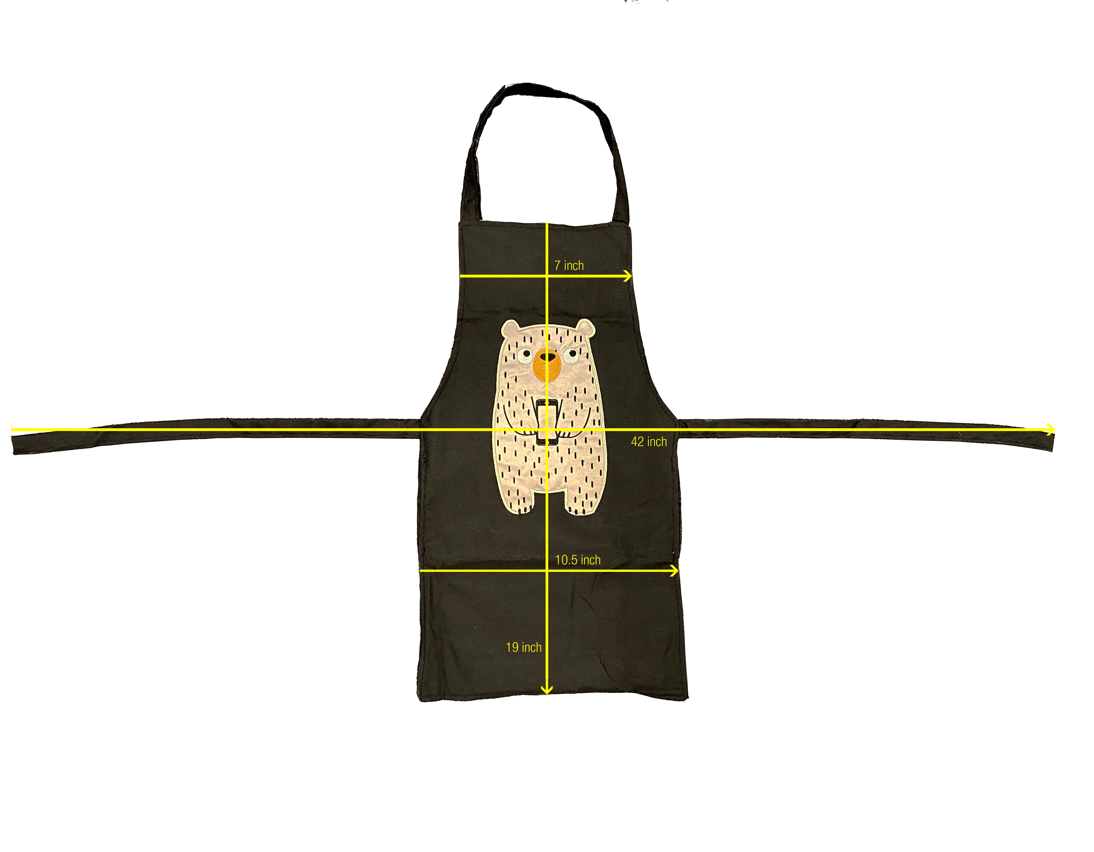 Radiation Protection For Kids Anti-Radiation Apron Size Small (Ages 2-8) Black Bear